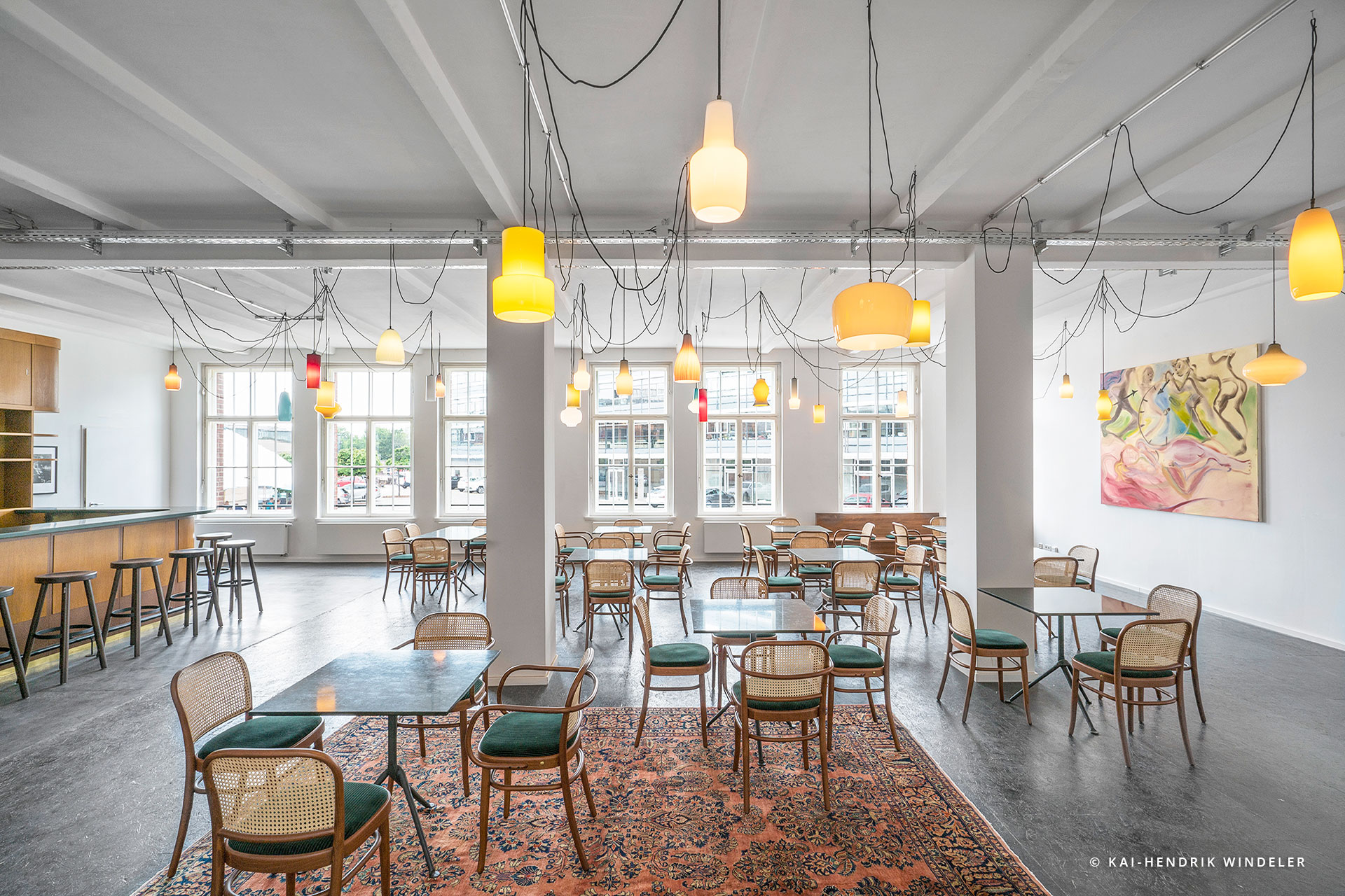 Kirow Kantine im alten Kesselhaus Leipzig